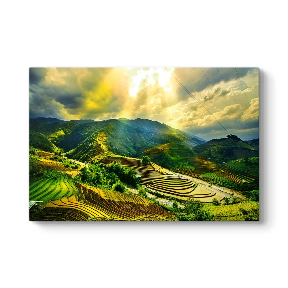 Mu Cang Chai Tablosu - Model 1